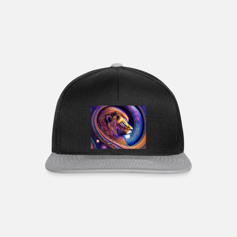 Lion - Snapback Cap - black/grey