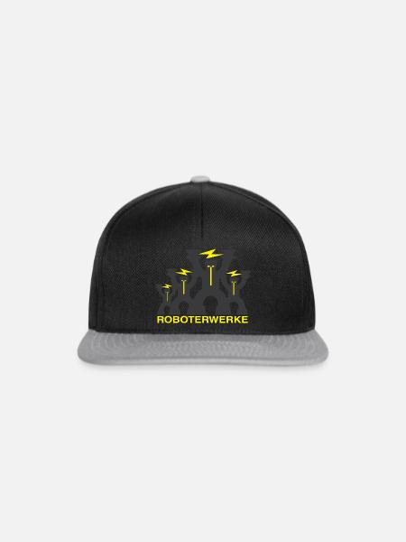ROBOTERWERKE 2.0 2024 - Snapback Cap - Schwarz/Grau