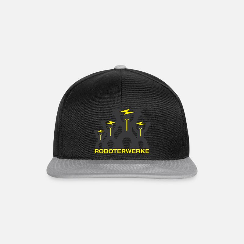 ROBOTERWERKE 2.0 2024 - Snapback Cap - Schwarz/Grau