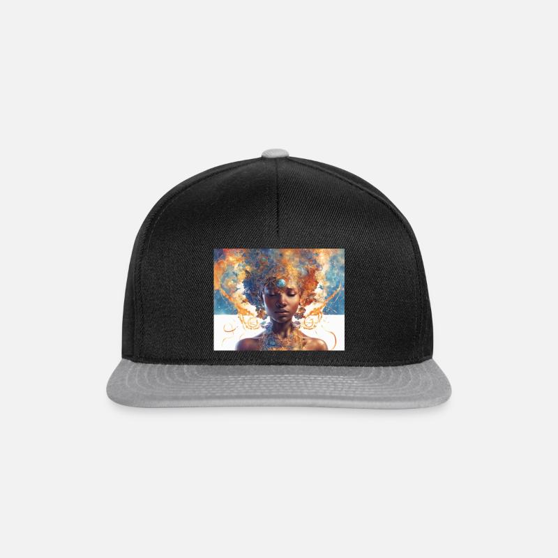Samadhi - Snapback Cap - black/grey