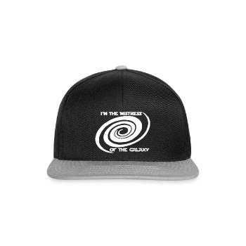 Maîtresse de la galaxie - Casquette snapback - noir/gris - Devant
