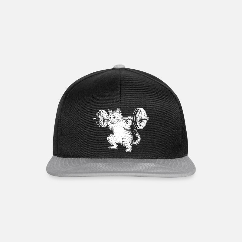 Cat Training Strength Lift - Snapback Cap - black/grey