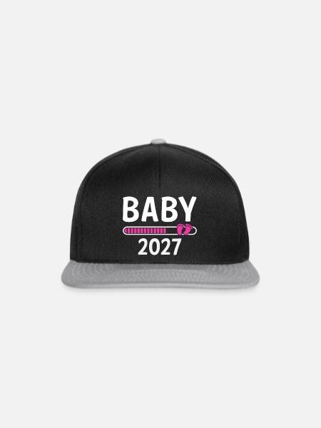 Baby 2027 - Snapback Cap - Schwarz/Grau