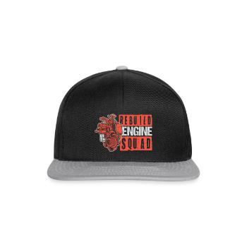 Transplantation cardiaque Chirurgie cardiaque Chirurgie cardiaque Chirurgie cardiaque Bypass - Casquette snapback - noir/gris - Devant