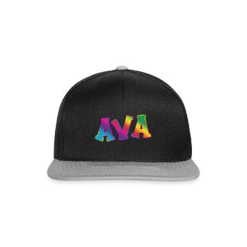 Ava - Snapback Cap - black/grey - Front