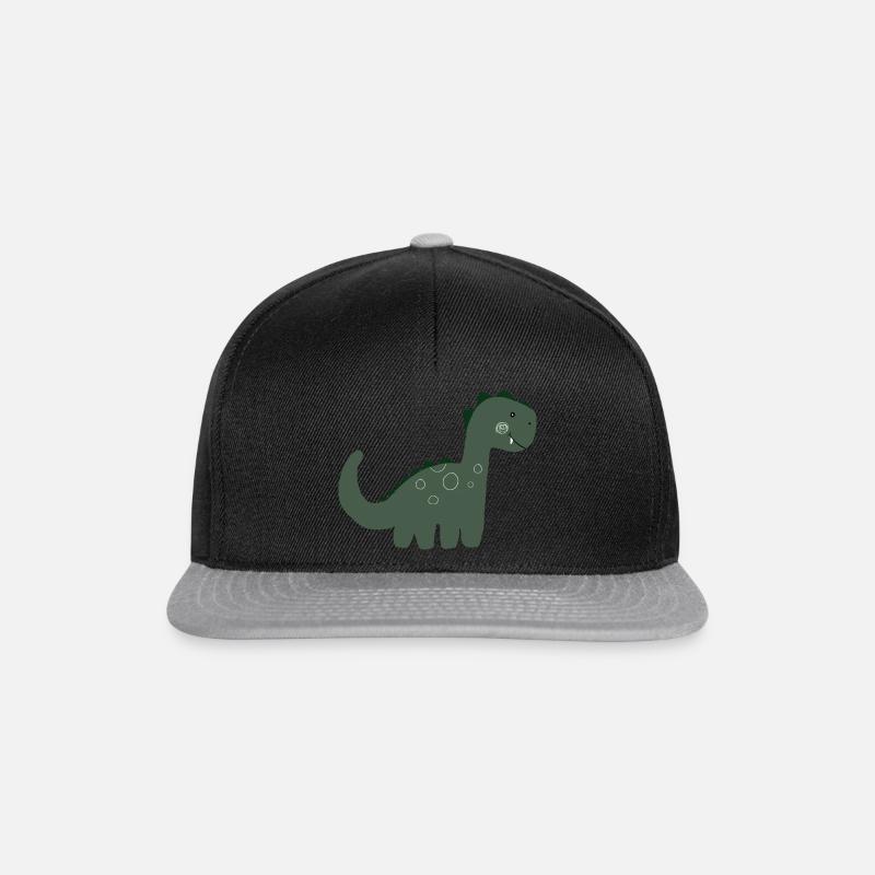 Dino Danny - Snapback Cap - Schwarz/Grau