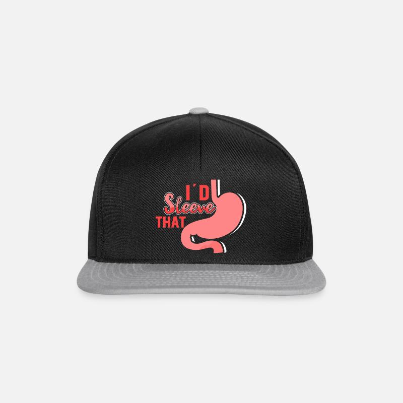 I would use the bariatric surgical colon u - Snapback Cap - black/grey
