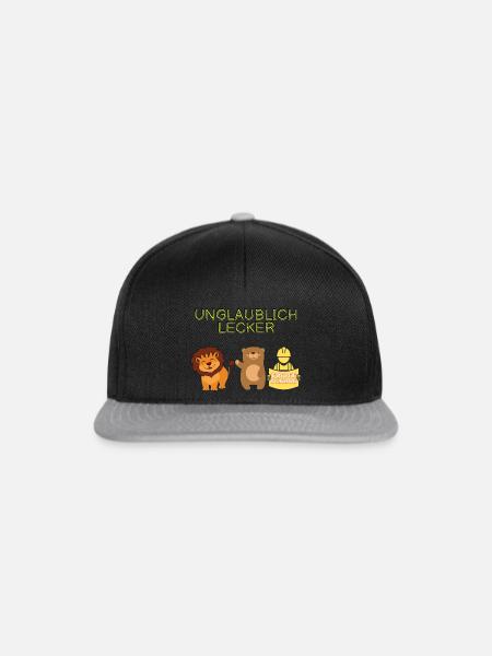 Intelligent - Snapback Cap - Schwarz/Grau
