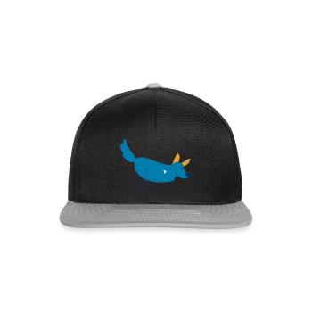 dogy - Snapback Cap - Schwarz/Grau - Vorne
