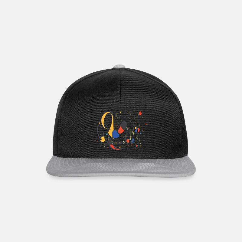 Inspiration Miro - Casquette snapback - noir/gris