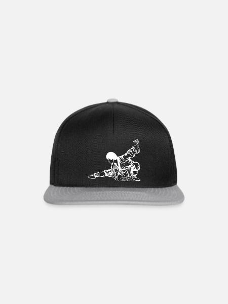 Shaolin - Snapback Cap - Schwarz/Grau