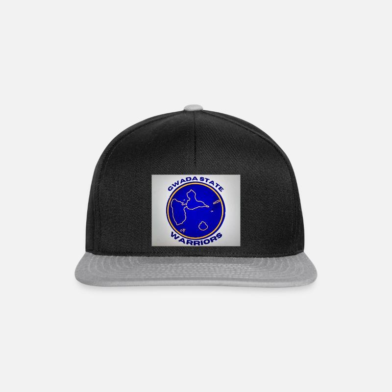 Gwada State - Casquette snapback - noir/gris
