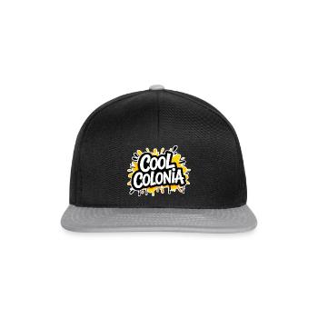 Cool Colonia | Köln Shirt - Snapback Cap - Schwarz/Grau - Vorne