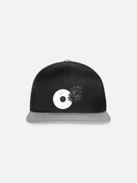 Vinyl - Snapback Cap - Schwarz/Grau