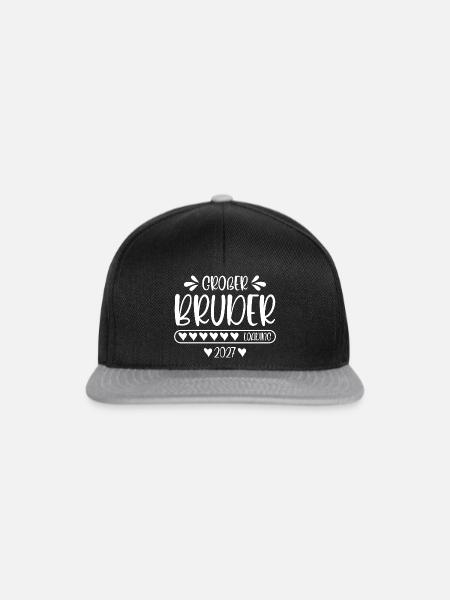 Großer Bruder 2027 loading - Snapback Cap - Schwarz/Grau