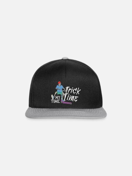 Stunt Scooter trick - Snapback Cap - Schwarz/Grau