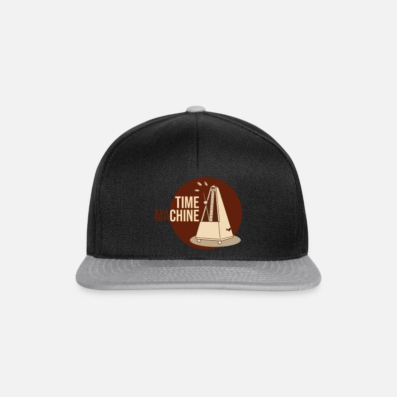 Machine à remonter le temps - Casquette snapback - noir/gris
