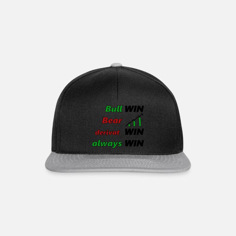 WinWin - Snapback Cap - Schwarz/Grau