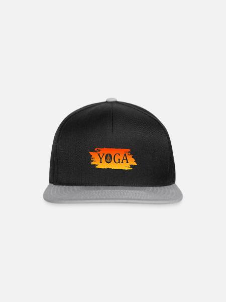 Yoga - Snapback Cap - Schwarz/Grau