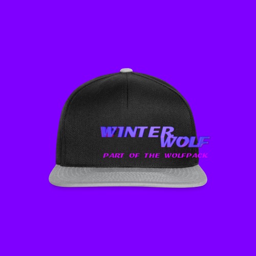 WINTERWOLF LOGO Part of The Wolfpack T-shirt - Snapback cap