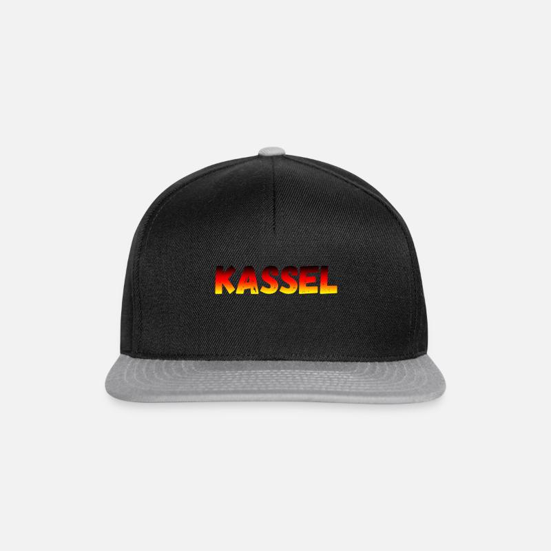 Kassel - Snapback Cap - Schwarz/Grau