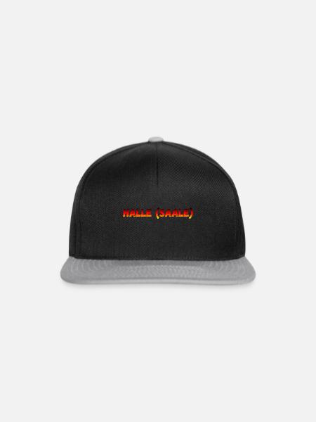 Halle Saale - Snapback Cap - Schwarz/Grau