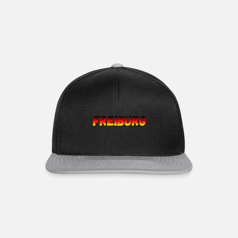 Freiburg - Snapback Cap - Schwarz/Grau