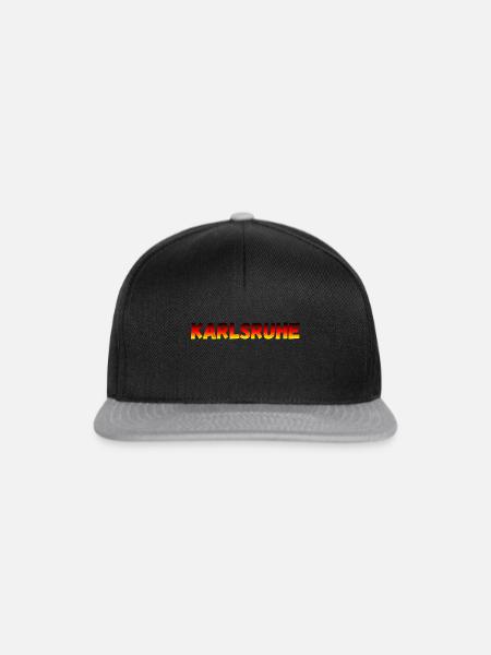 Karlsruhe - Snapback Cap - Schwarz/Grau