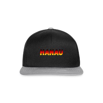 Hanau - Snapback Cap - Schwarz/Grau - Vorne