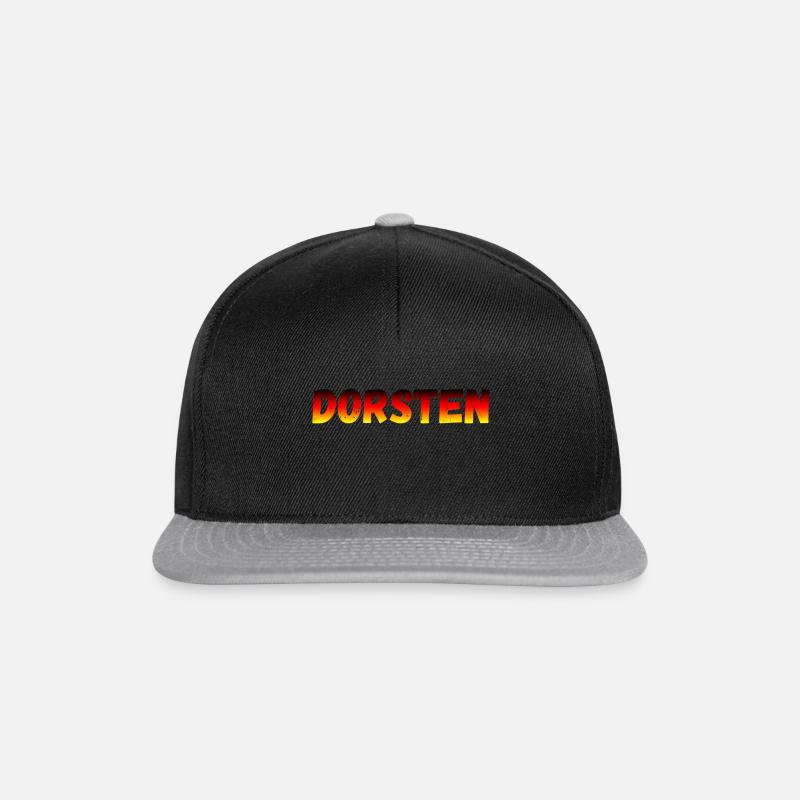 Dorsten - Snapback Cap - black/grey