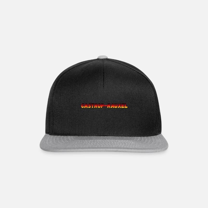 Castrop Rauxel - Snapback Cap - Schwarz/Grau