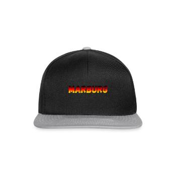 Marburg - Snapback Cap - Schwarz/Grau - Vorne
