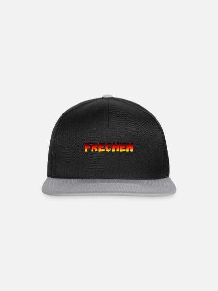 Frechen - Snapback Cap - Schwarz/Grau