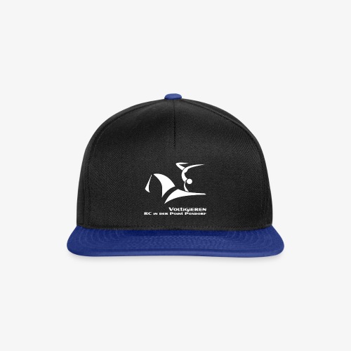 Fan- und Trainingskleidung_Logo weiß - Snapback Cap