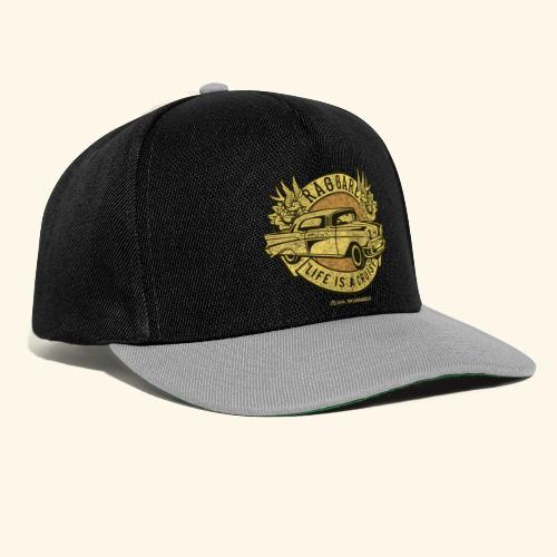 Raggare Life Is A Cruise Sepia - Snapback Cap