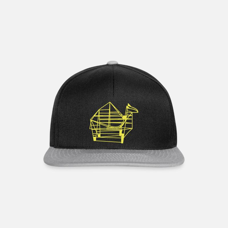 Kamel - Snapback Cap - Schwarz/Grau