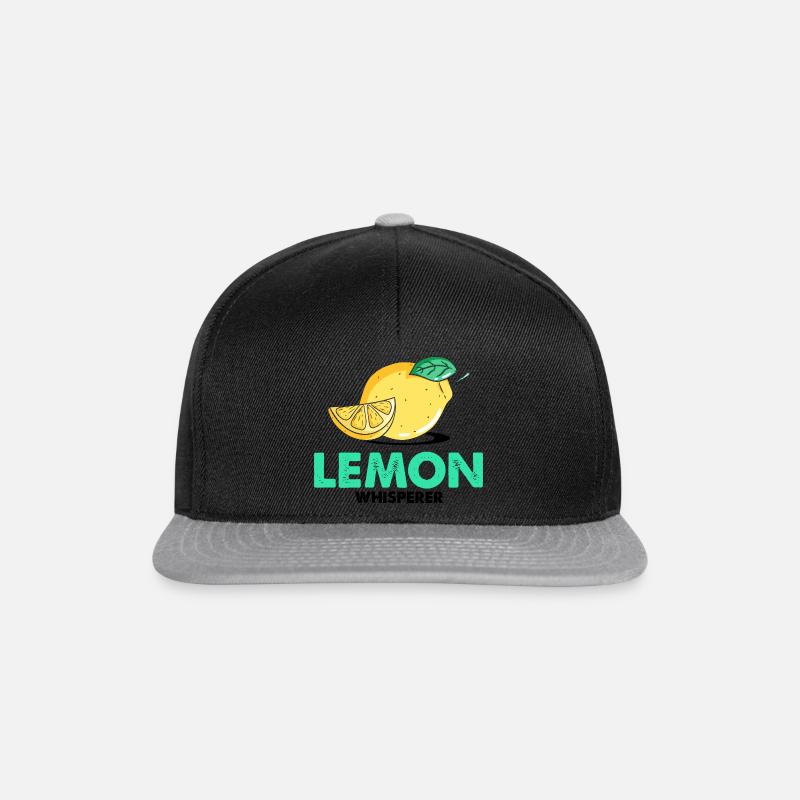 Limonade Limonade Limonade Limonade Stand Design - Casquette snapback - noir/gris