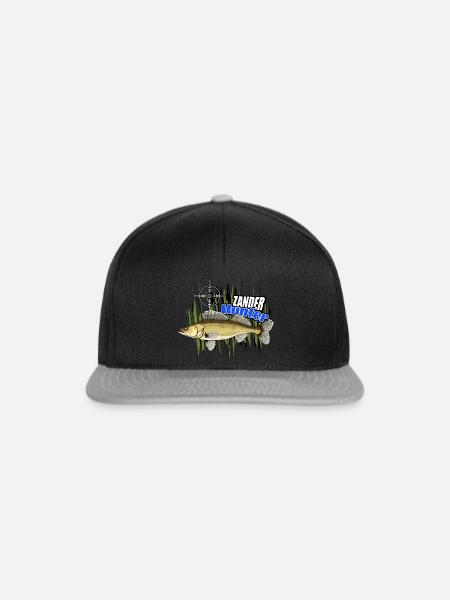 Zander Jäger - Snapback Cap - Schwarz/Grau