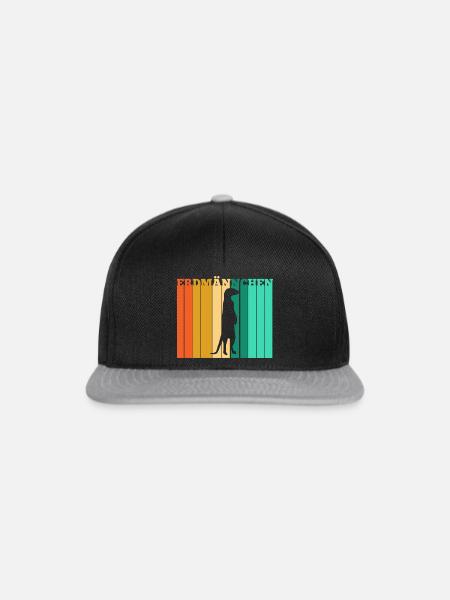 Erdmännchen - Snapback Cap - Schwarz/Grau