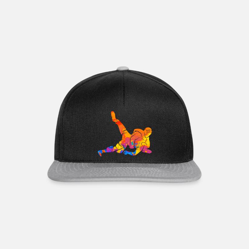 Lutte de grappling Arts martiaux - Casquette snapback - noir/gris