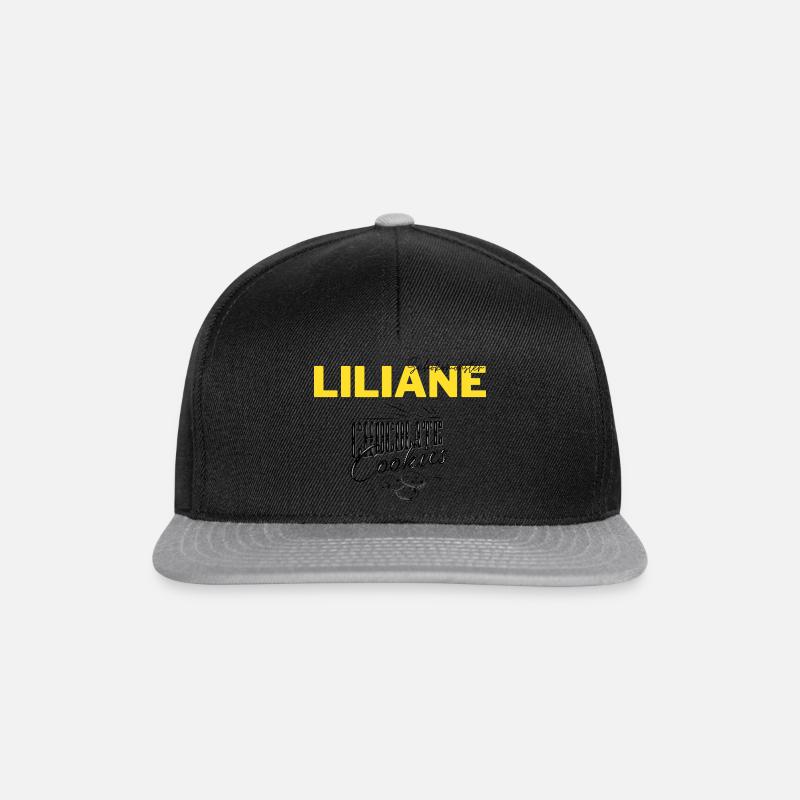 Lilis Tshirt - Snapback Cap - Schwarz/Grau