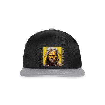 Radical Republic / Fierce Native Yellow - Casquette snapback - noir/gris - Devant