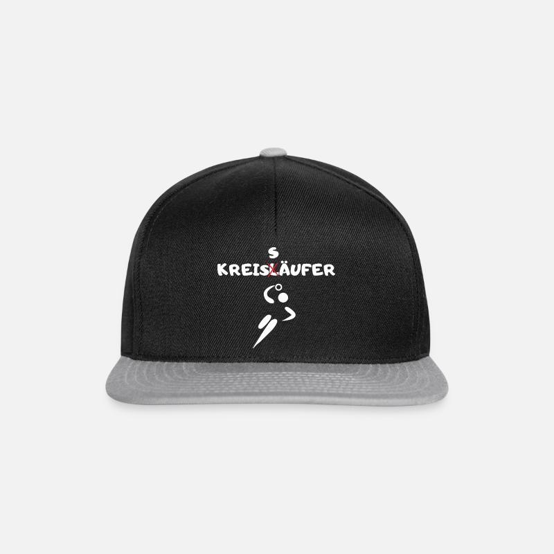 Handball Kreisläufer - Snapback Cap - Schwarz/Grau