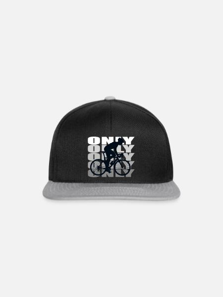 Bike - Snapback Cap - Schwarz/Grau
