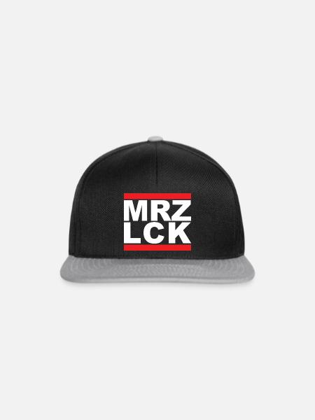 MRZ LCK - Snapback Cap - Schwarz/Grau