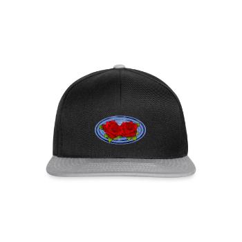 Rosen - Snapback Cap - Schwarz/Grau - Vorne