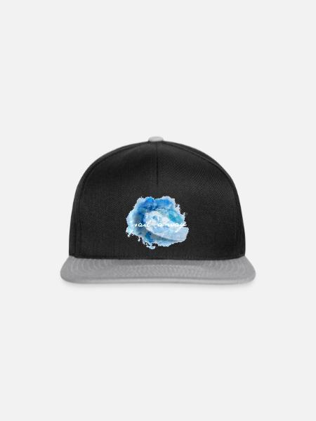 sail away - Snapback Cap - Schwarz/Grau
