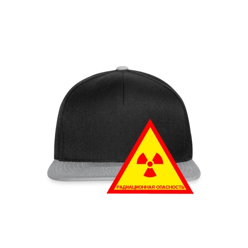 Achtung Radioaktiv Russisch - Snapback Cap