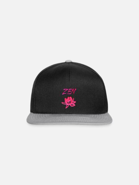 Zen - Snapback Cap - Schwarz/Grau