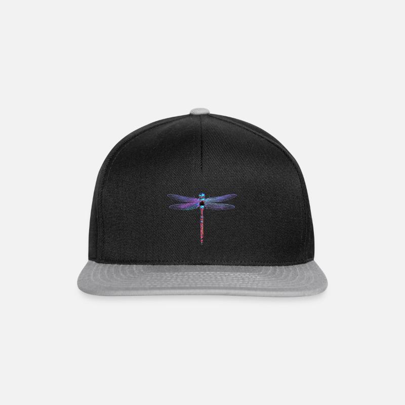 Libellule libellule - Casquette snapback - noir/gris